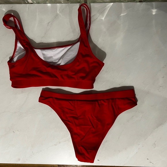Red Bikini Set - Picture 2 of 3